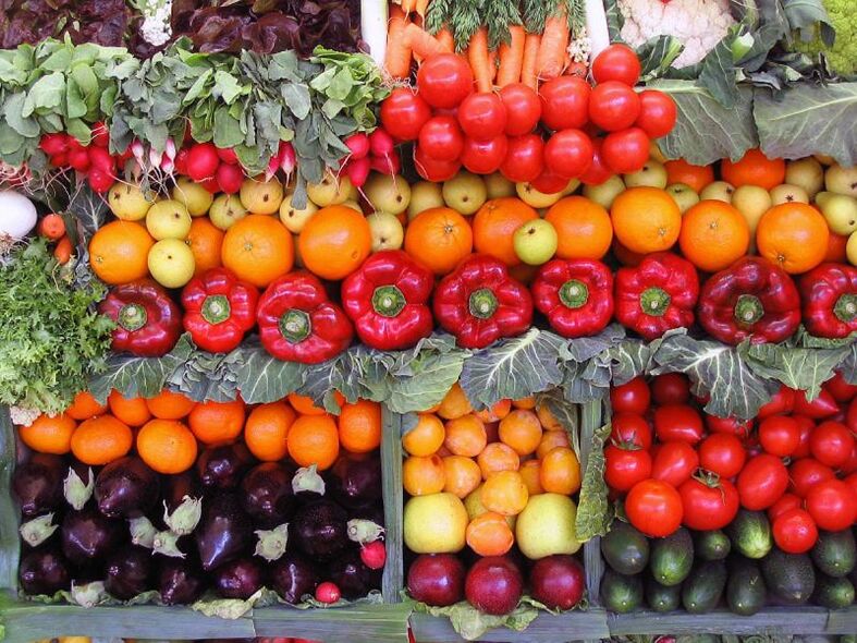 vitaminas para la potencia en verduras y frutas
