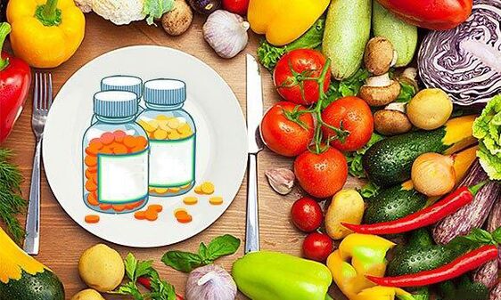 vitaminas en productos para aumentar la potencia